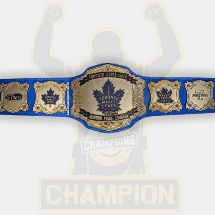 Toronto Maple Leafs Wrestling Championship Title Belt 