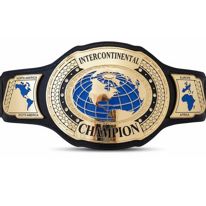 Oval Intercontinental Championship Belt