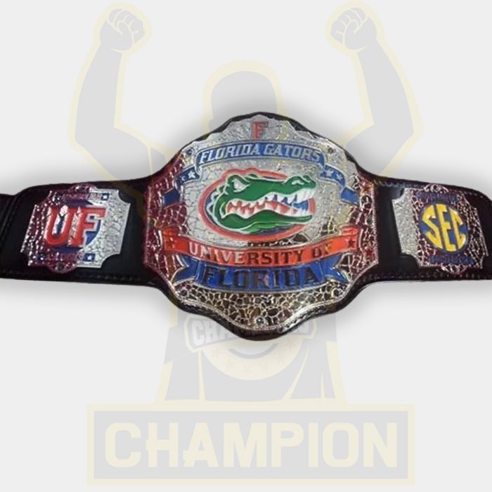
University of Florida Gators Football League Championship Belt
