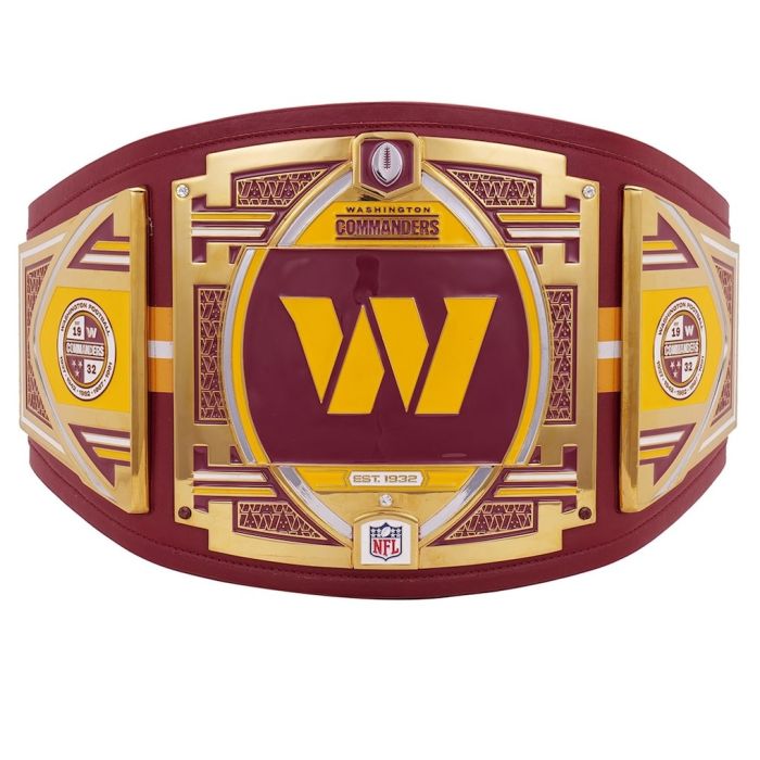 Washington Commanders Legacy Title Belt