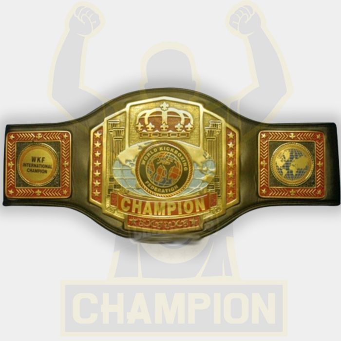 WKF WORLD KICKBOXING Championship Title  Belt