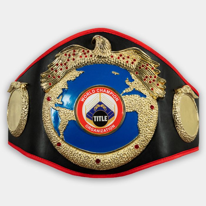 World Champion Organization Title Belt New