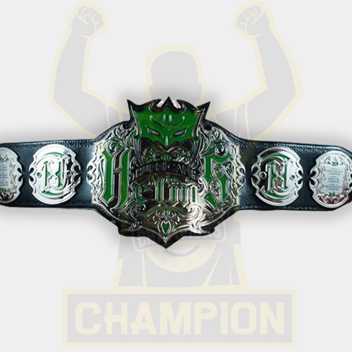 Hurricane Helms Career Legacy Championship Belt