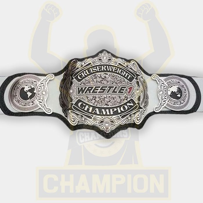 Wrestle-1 Cruiserweight Division Championship Title Belt