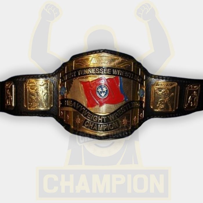 WTW West Tennessee Wrestling Champion Belt - Reggie Parks