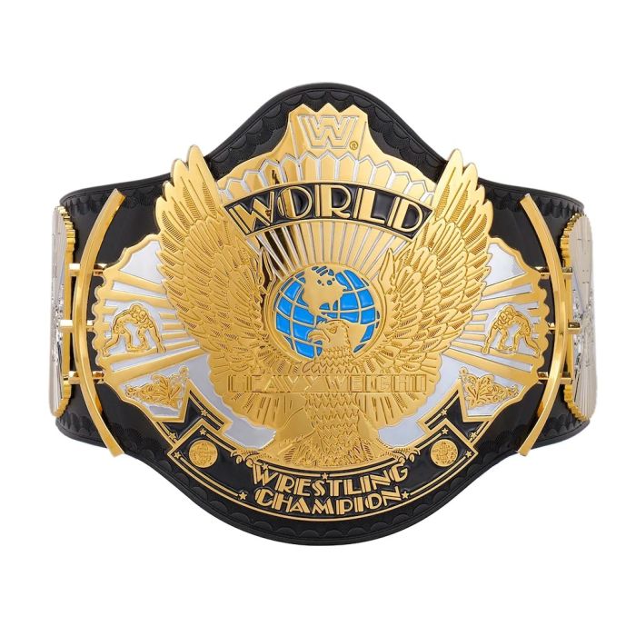 WWE Winged Eagle Dual Plated Championship Title Belt
