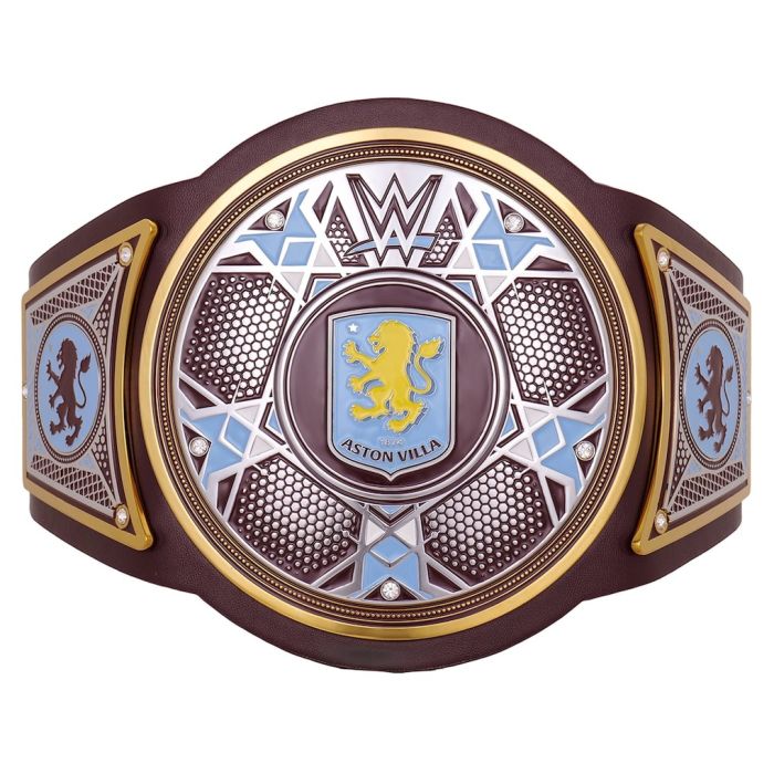WWE x Aston Villa Legacy Championship Replica Title Belt