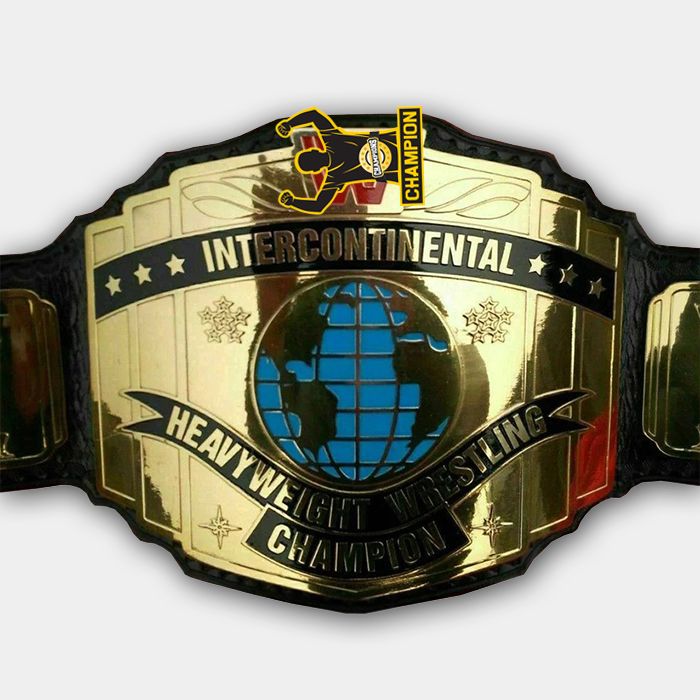 Intercontinental Red Logo Heavyweight Championship Belt NEW