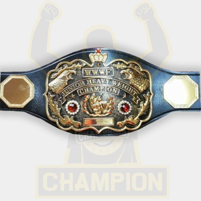 WWWF Junior Heavyweight Championship Belt Tatsumi Fujinami New Japan Pro Wrestling