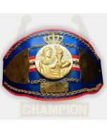 Amber Fight Gear Premium Championship Title Boxing Belt 