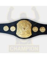 IJ WAR International Junior Heavyweight Championship Title Belt Gedo Yuji Yasuraoka