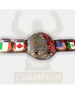 Kansas Outlaw Undisputed Wrestling Championship Title Belt