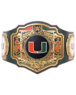 Miami Hurricanes Legacy Title Belt