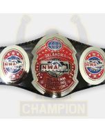 NWA Oklahoma Tag Team Wrestling Championship Belt Old Heavyweight Championship Belt